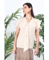 Chemise beige