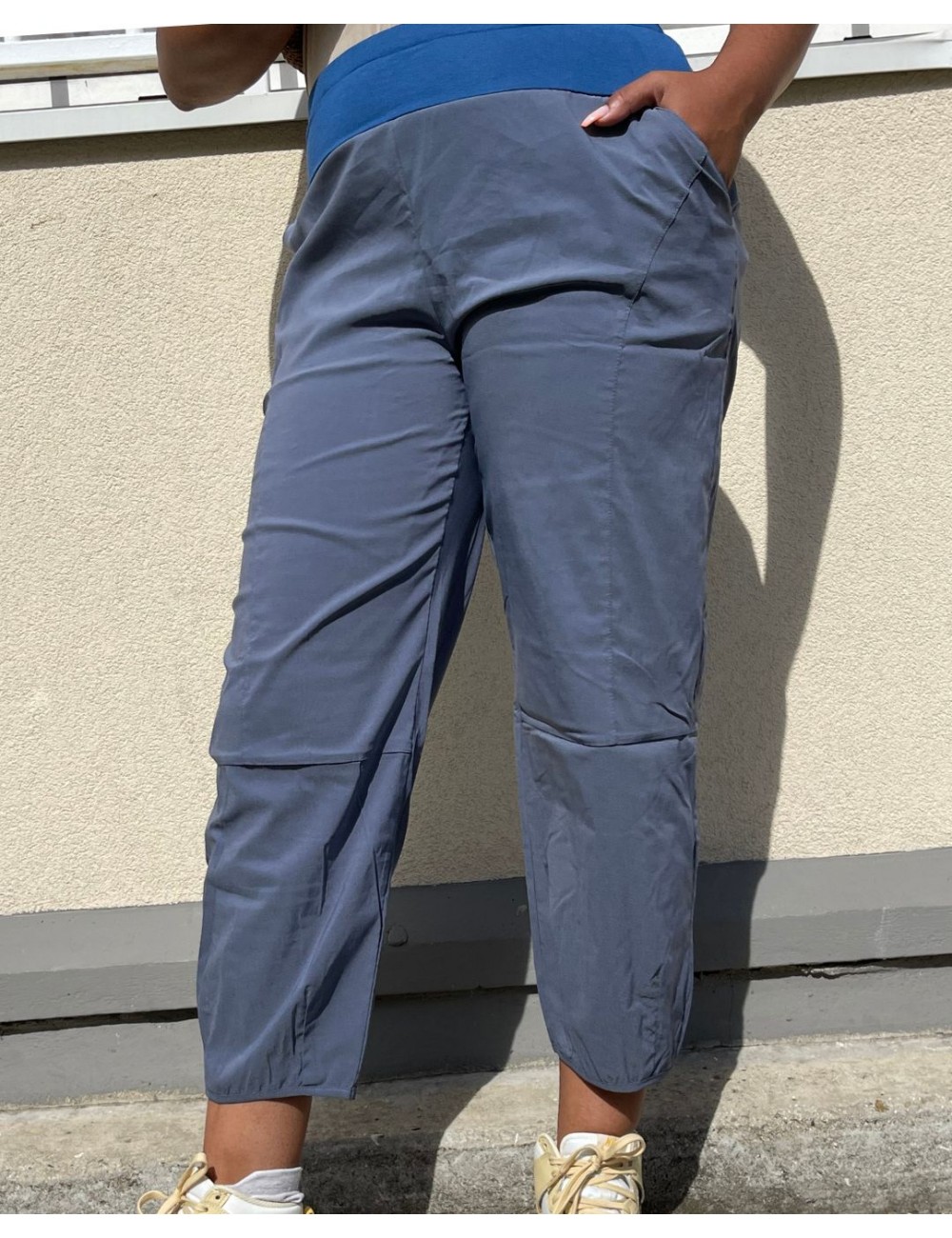 Pantalon stretch indigo