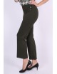 Pantalon taille haute kaki