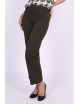 Pantalon taille haute kaki