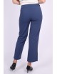 Pantalon élastique taille haute indigo