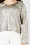 Pull Court Gold Femme de MULTIPLES