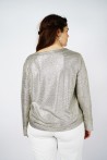 Nouveau : Pull Court Gold pour Femme