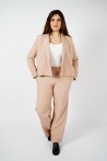 Pantalon Nude de Tailleur pour Femme | Boutique Française