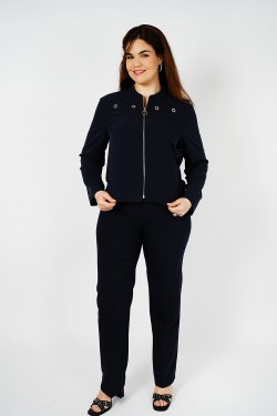 Tendance 2024: Pantalons Marins Coupe Droite pour Femme Made in France