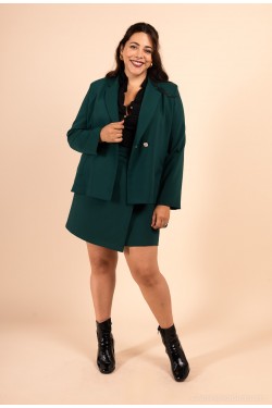 Veste de tailleur femme vert sapin