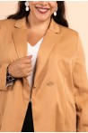 Veste de tailleur femme camel