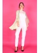 Gilet fluide ouvert anis