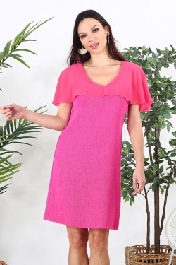 Robe fuchsia