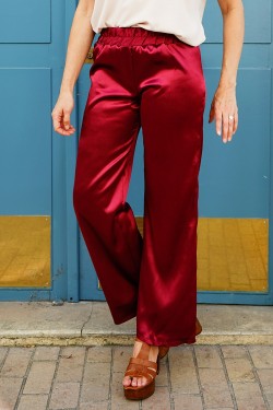 Pantalon bordeaux taille...