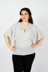Top Femme Écru à Zip - Must-Have de la Saison | Achetez Maintenant