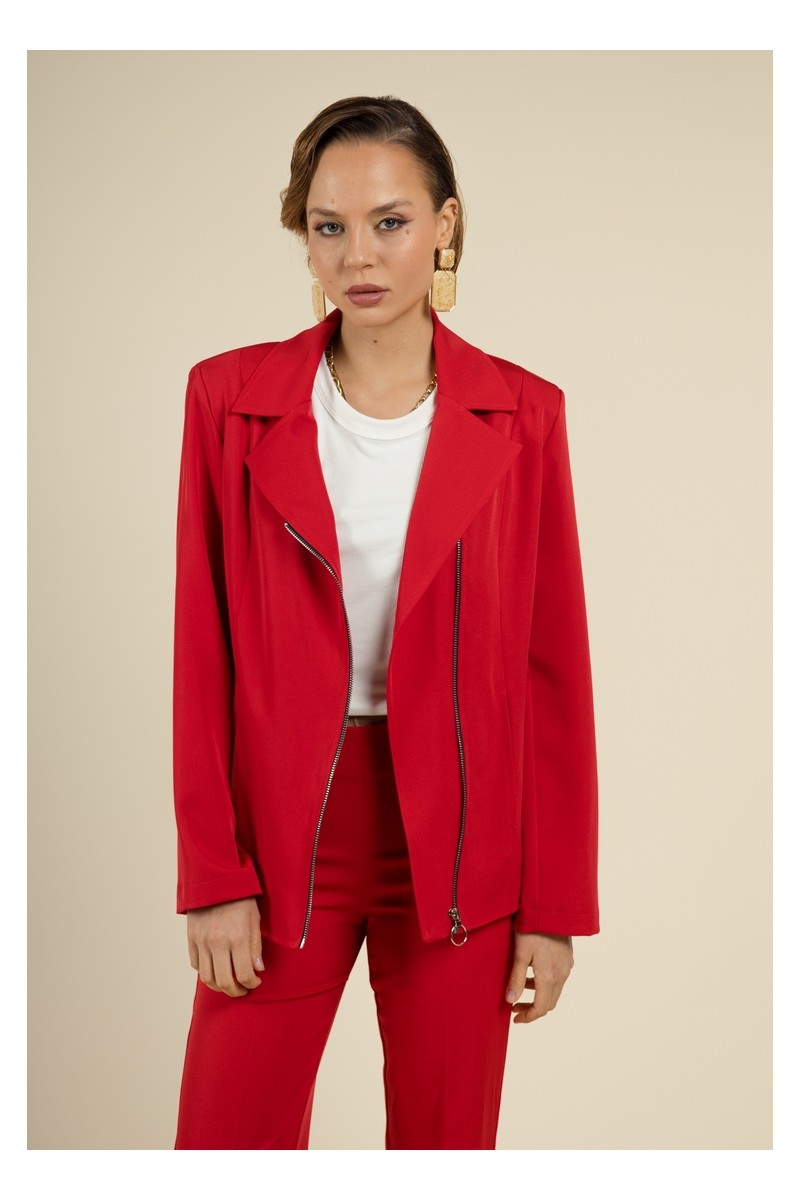 Perfecto rouge Chic et revisité