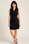 unique Longue Noir Ceinturée – Look Chic et Tendance
