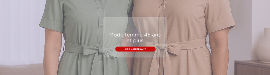 Mode femme 45 ans et plus